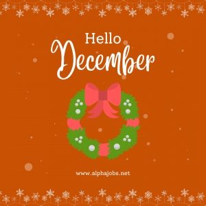 Hello December....